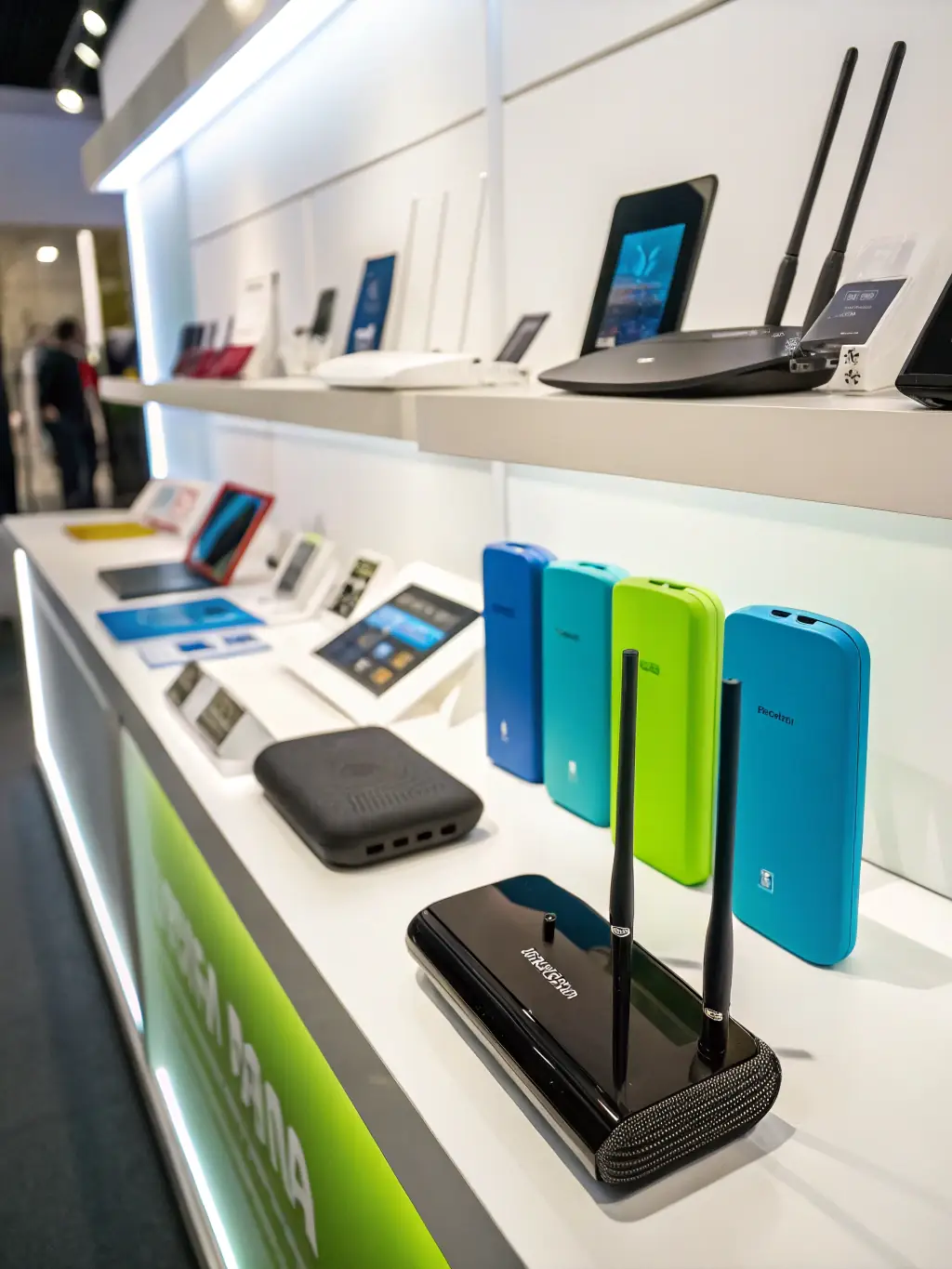 A visually appealing image showcasing various products displayed in Google Shopping ads, with clear prices and enticing product descriptions.