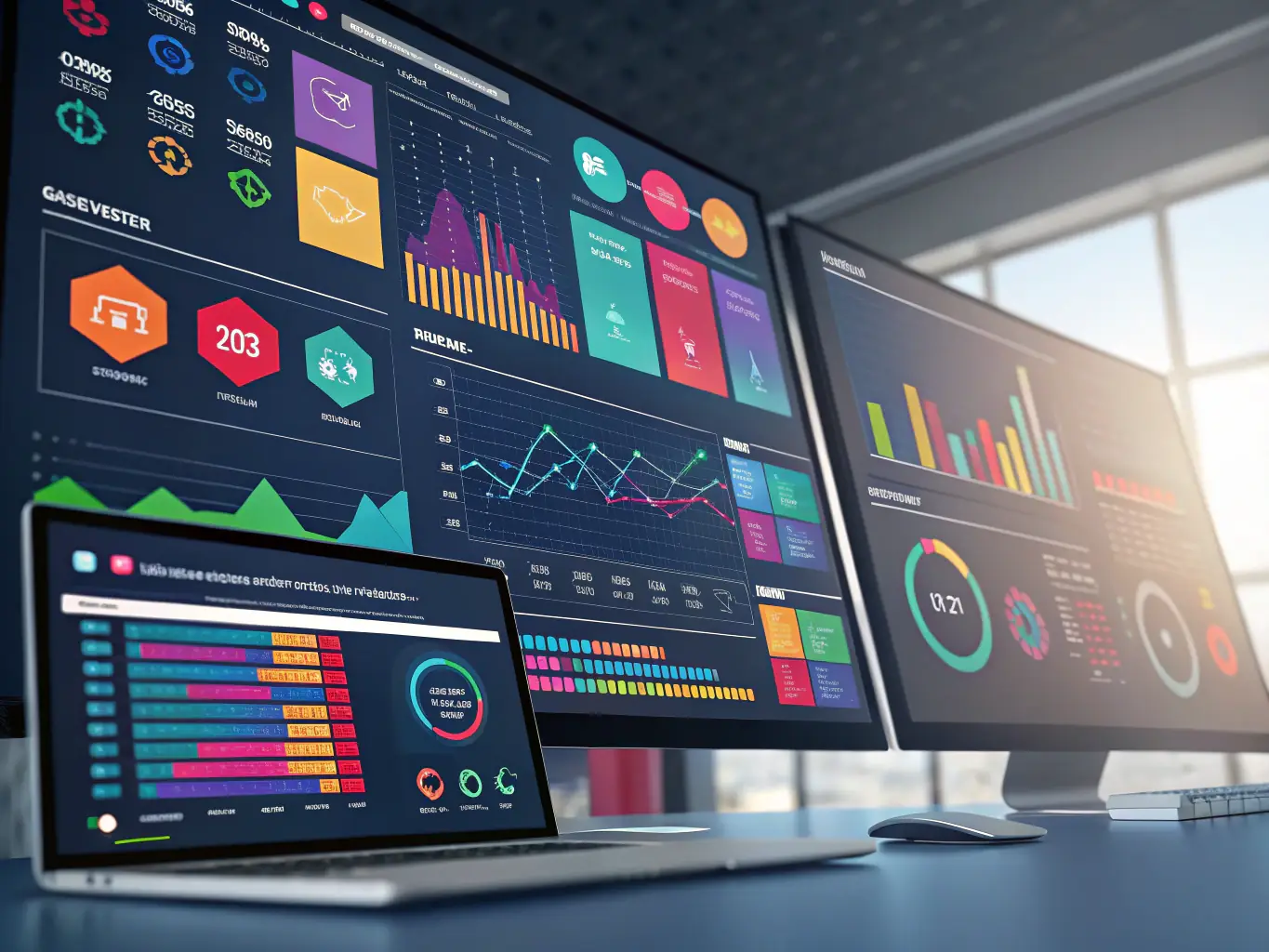 An image showing different ad variations and their performance metrics, emphasizing the importance of A/B testing and ad optimization.